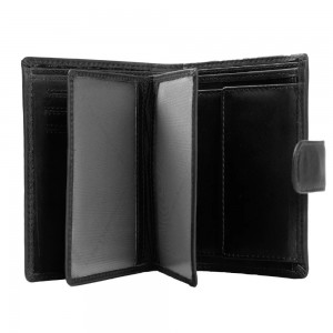 The Chesterfield Brand C08.040500 Leather Wallet with RFID Black Wallets