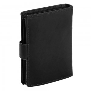 The Chesterfield Brand C08.040500 Leather Wallet with RFID Black Wallets