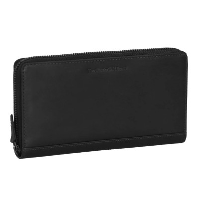 The Chesterfield Brand C08.017600 Δερμάτινο Πορτοφόλι με RFID Μαύρο