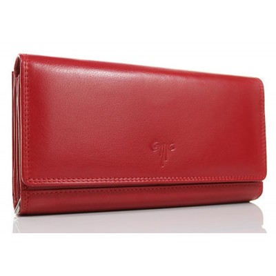 Kion NV-50M πορτοφόλι Δέρμα Μεγάλο κόκκινο