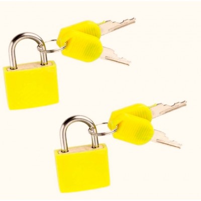 Domus 101214 Σετ λουκέτα ταξιδίου Κίτρινα