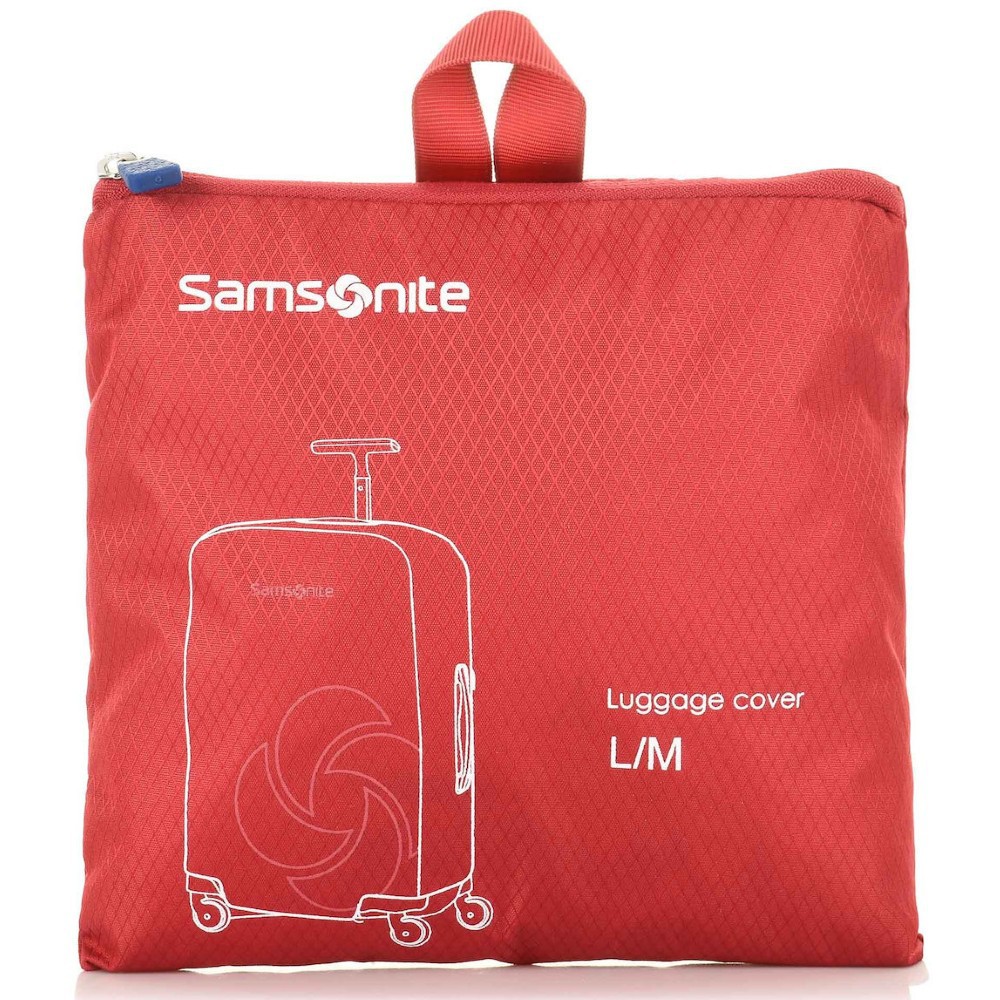 Samsonite Κάλυμμα Βαλίτσας M/L Luggage Cover 121223-1726 Κόκκινο Είδη ταξιδιού