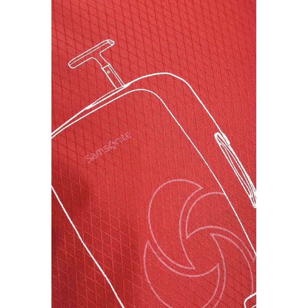 Samsonite Κάλυμμα Βαλίτσας M/L Luggage Cover 121223-1726 Κόκκινο Είδη ταξιδιού