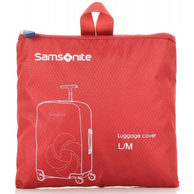 Samsonite Κάλυμμα Βαλίτσας M/L Luggage Cover 121223-1726 Κόκκινο