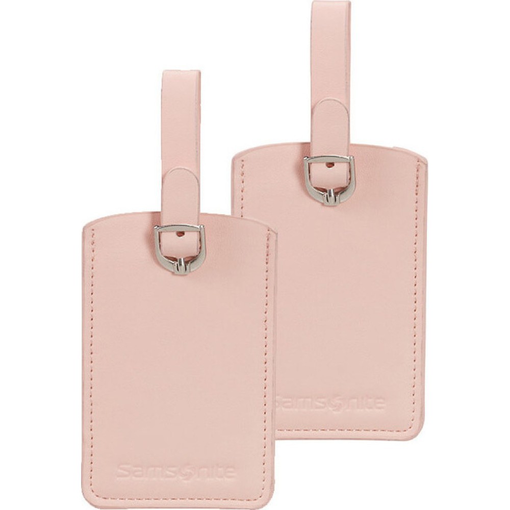 Samsonite Ετικέτες Βαλίτσας 2τμχ 121307-5266 Ροζ Είδη ταξιδιού