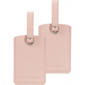 Samsonite Ετικέτες Βαλίτσας 2τμχ 121307-5266 Ροζ Είδη ταξιδιού