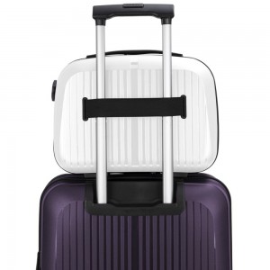 Gabol 123912-020 Brooklyn Beauty Case Νεσεσέρ Λευκό Είδη ταξιδιού