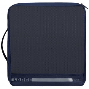 Samsonite 146885-1596 Set of 3 Packing Cubes Θήκες οργάνωσης Βαλίτσας Μπλε Είδη ταξιδιού