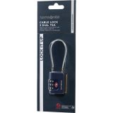 Samsonite 155576-1549 Ta Revol Cablelock 3 Dial TSA Λουκέτο Συνδυασμού Μπλε 2