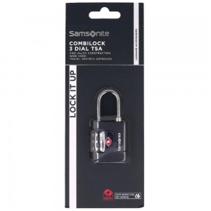 Samsonite 155577-1549 Combilock 3Dial TSA Λουκέτο Συνδυασμού Μπλε Είδη ταξιδιού