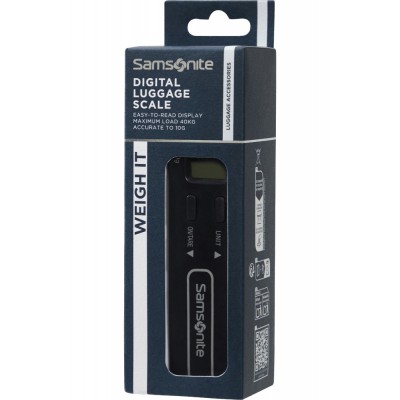 Samsonite 155579-1041 Ta Revolution Digital Luggage Scale  Ζυγαριά Αποσκευών Μαύρη