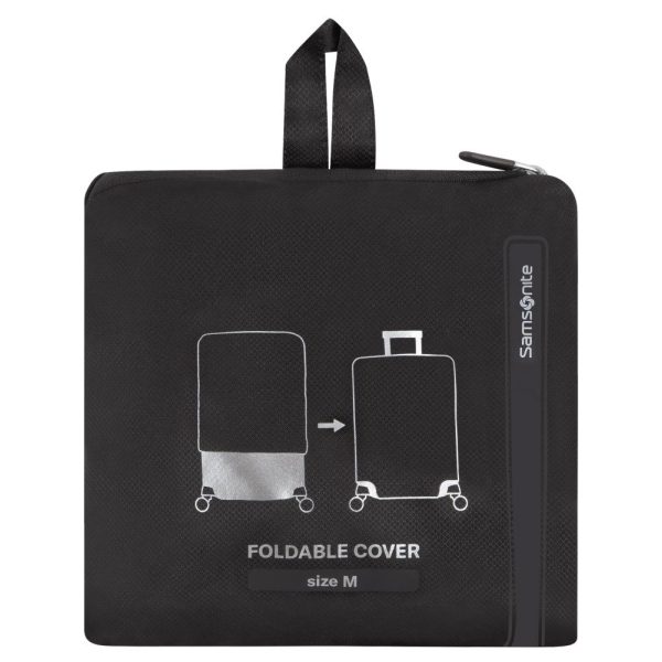 Samsonite 155587-1041 M Κάλυμμα Βαλίτσας / Foldable Luggage Cover Μαύρο