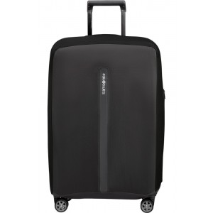 Samsonite 155587-1041 M Κάλυμμα Βαλίτσας / Foldable Luggage Cover Μαύρο Είδη ταξιδιού