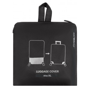 Samsonite 155588-1041 XL Foldable Luggage Cover Black Travel Items