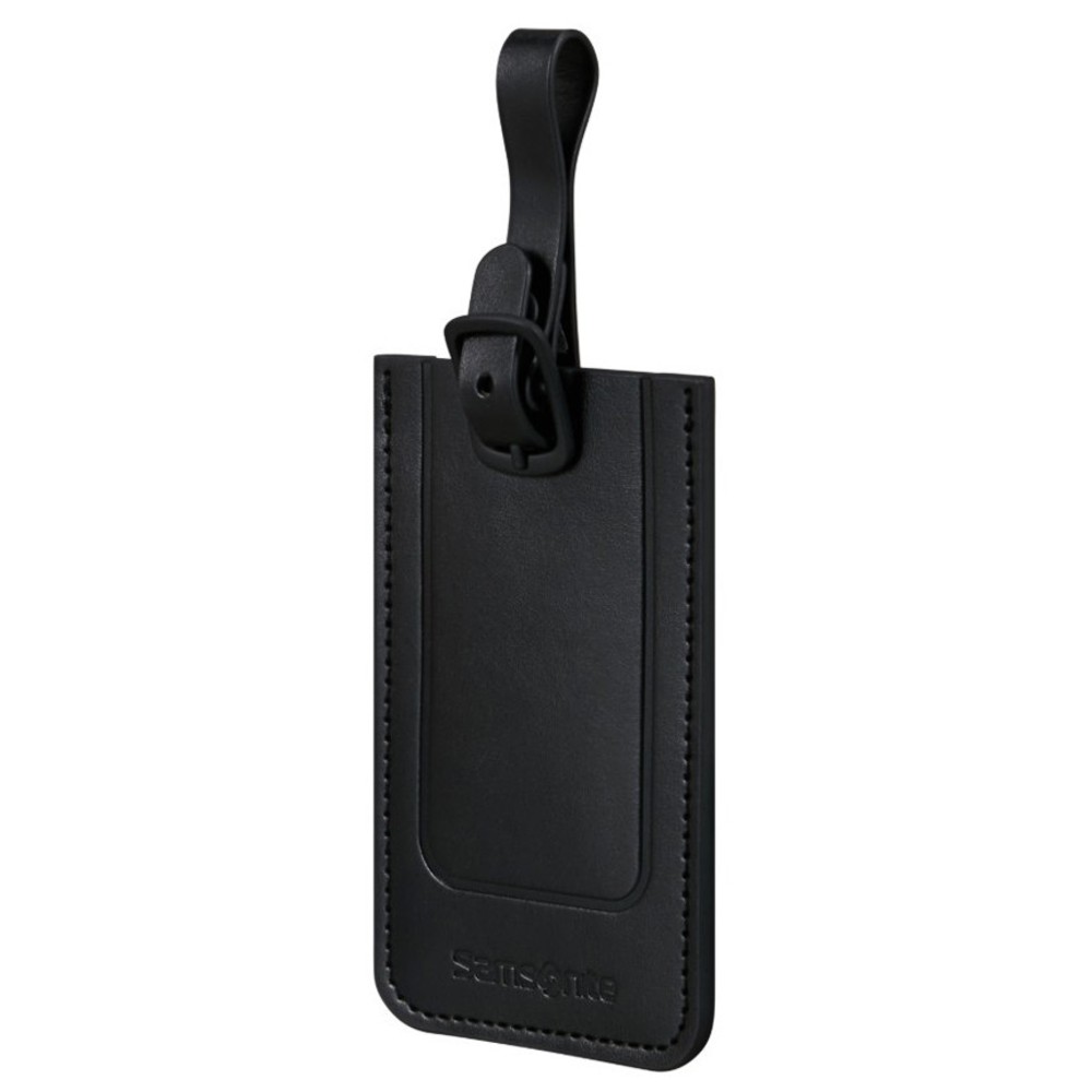 Samsonite 155592-1041 Ta Revolution Luggage Tags Ετικέτες Βαλίτσας 2τμχ Μαύρες Είδη ταξιδιού