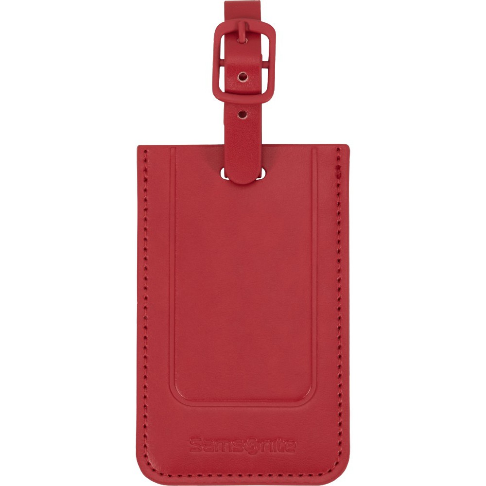 Samsonite 155592-1726 Ta Revolution Luggage Tags Ετικέτες Βαλίτσας 2τμχ Κόκκινες Είδη ταξιδιού