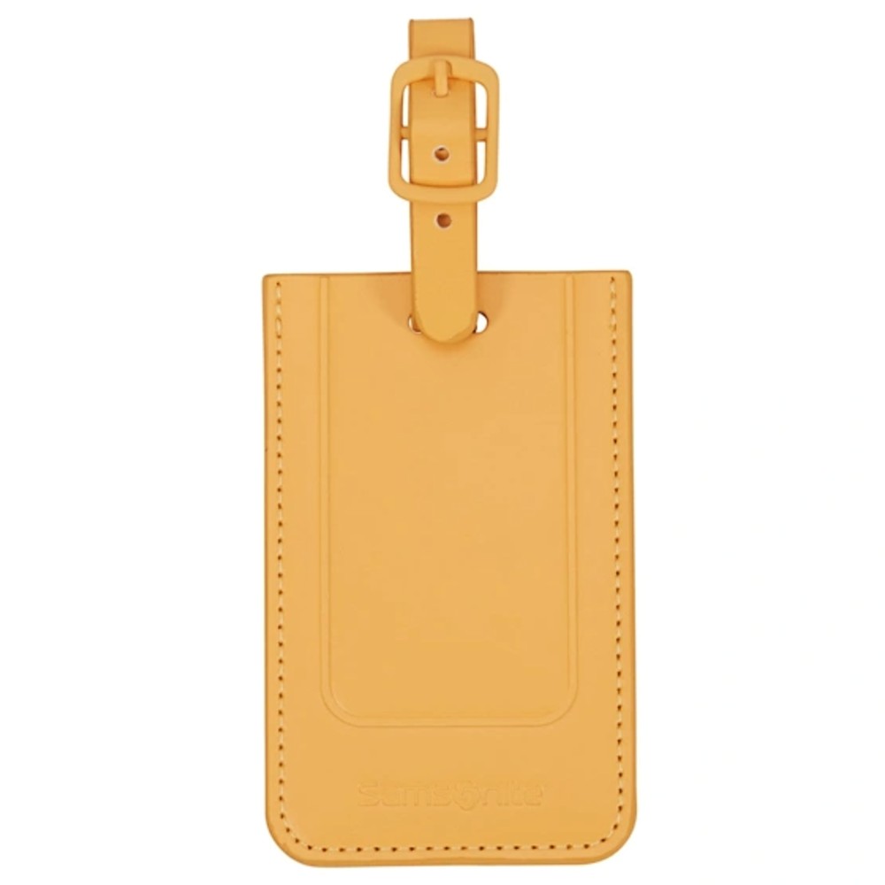 Samsonite 155592-1924 Ta Revolution Luggage Tags Ετικέτες Βαλίτσας 2τμχ Κίτρινο Είδη ταξιδιού