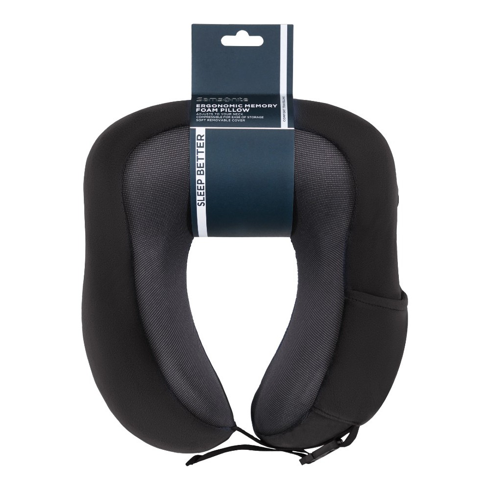 Samsonite 155601-1041 Ta Revolution Μαξιλαράκι Ταξιδίου με Memory Foam Μαύρο Είδη ταξιδιού