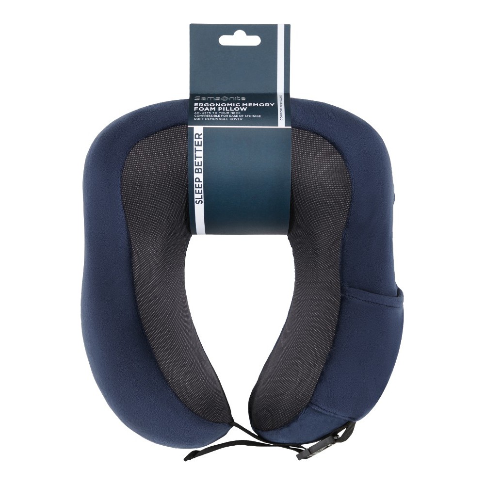 Samsonite 155601-1549 Ta Revolution Μαξιλαράκι Ταξιδίου με Memory Foam Μπλε Είδη ταξιδιού