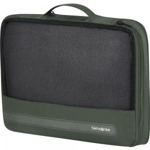 Samsonite 155602-1388 Ta Revolution Set of 3 Packing Cubes Θήκες οργάνωσης Βαλίτσας Χακί Είδη ταξιδιού