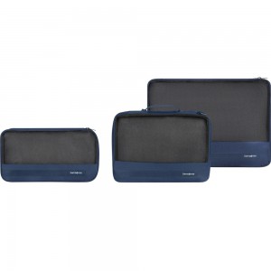Samsonite 155602-1549 Ta Revolution Set of 3 Packing Cubes Blue suitcase organisers Travel Items