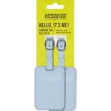 American Tourister 158736-372E Luggage Tags Ετικέτες Βαλίτσας 2τμχ Σιέλ 1