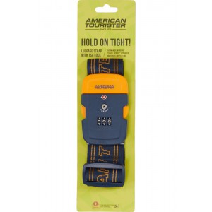 American Tourister 159207-6032 Ιμάντας Βαλίτσας με TSA Lock Μπλε Είδη ταξιδιού