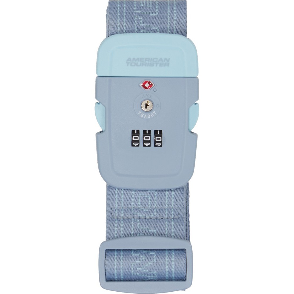 American Tourister 159207-A922 Ιμάντας Βαλίτσας με TSA Lock Σιέλ Είδη ταξιδιού