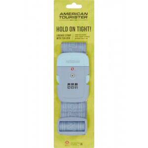 American Tourister 159207-A922 Ιμάντας Βαλίτσας με TSA Lock Σιέλ Είδη ταξιδιού