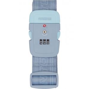 American Tourister 159207-A922 Ιμάντας Βαλίτσας με TSA Lock Σιέλ Είδη ταξιδιού