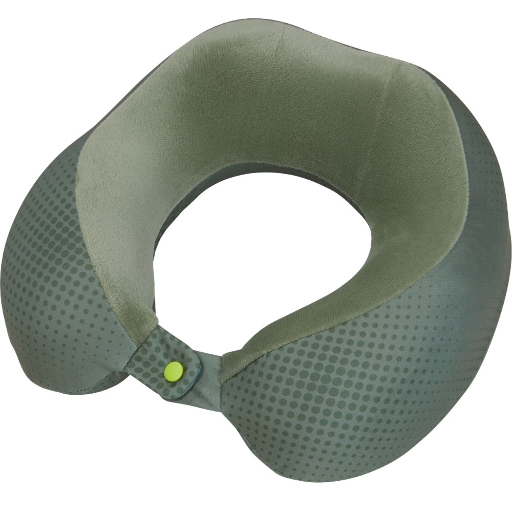 American Tourister 159209-A920 Travel Pillow with Memory Foam Olive/Lime Travel Items
