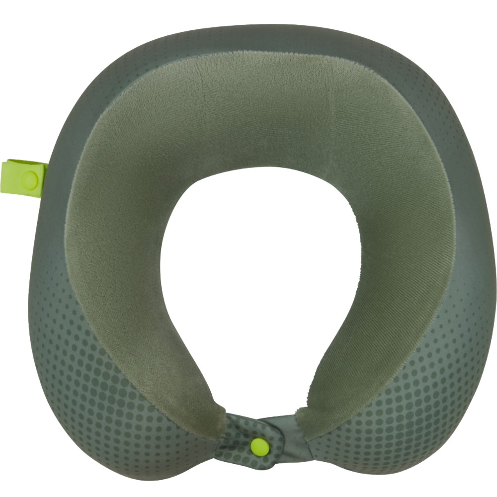 American Tourister 159209-A920 Travel Pillow with Memory Foam Olive/Lime Travel Items