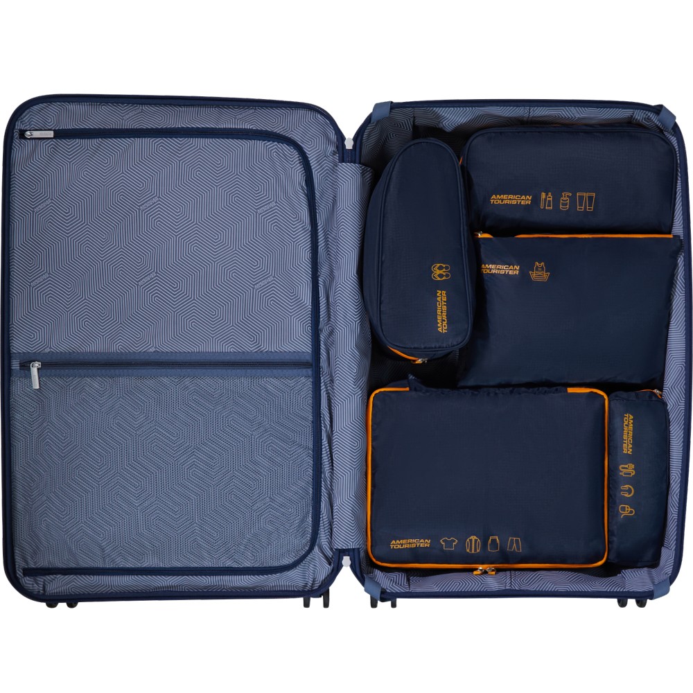 American Tourister 159210-6032 Set of 5 Packing Organisers Θήκες οργάνωσης Βαλίτσας Μπλε Είδη ταξιδιού