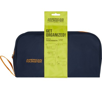 American Tourister 159210-6032 Set of 5 Packing Organisers Θήκες οργάνωσης Βαλίτσας Μπλε