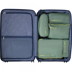American Tourister 159210-A920 Set of 5 Packing Organisers Θήκες οργάνωσης Βαλίτσας Πράσινο Είδη ταξιδιού