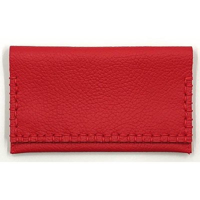 ΚΑΠΝΟΘΗΚΗ ΧΕΙΡΟΠΟΙΗΤΗ ΔΕΡΜΑ DOMUS 1700007  ΚΟΚΚΙΝΗ