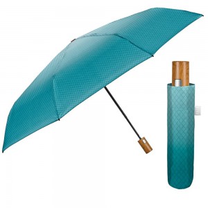 PERLETTI 26478 Automatic Windproof Folding Blue Rain Umbrella Accessories