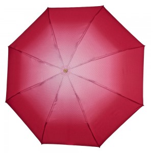 PERLETTI 26478 Automatic Windproof Folding Rain Umbrella Fuchsia Accessories