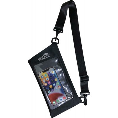 Solart 2716 Αδιάβροχο Κρεμαστό Τσαντάκι Μαύρο