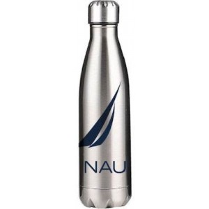 Nautica 2850 Μπουκάλι Θερμός 500ml Ασημί  Αξεσουάρ