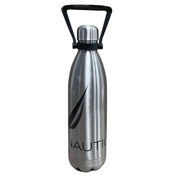 Nautica 2855 Μπουκάλι Θερμός 1L Ασημί