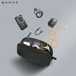 Bange 3066 Τσαντάκι-Θήκη Οργάνωσης Καλωδίων Μαύρη Bags