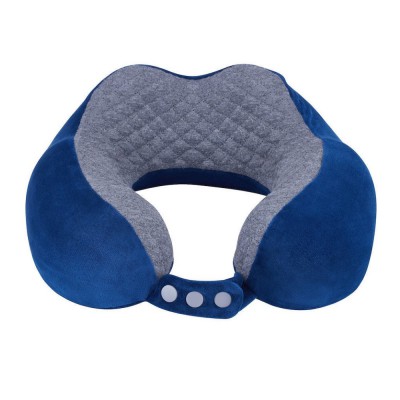 Delsey 394126402 Μαξιλαράκι Ταξιδίου Memory Foam Μπλε