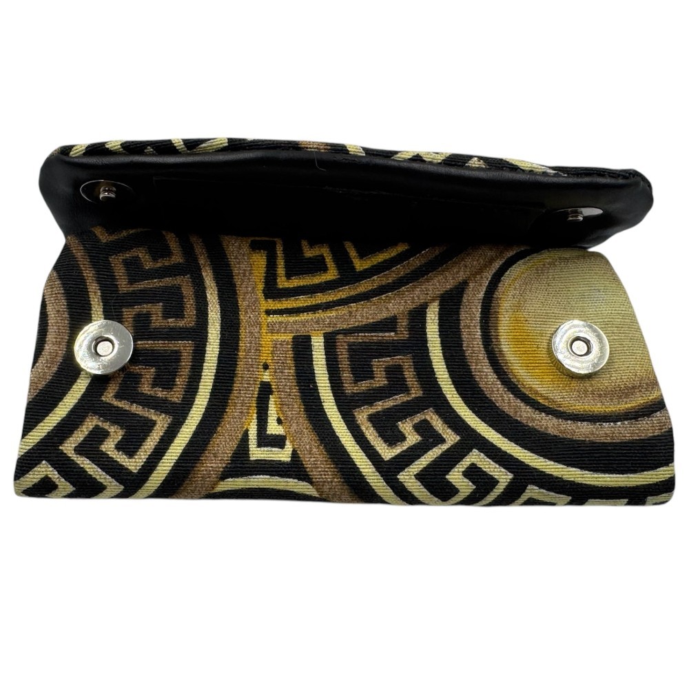 3Cats K4 Handmade Leather Tobacco Pouches with Canvas Black Accessories