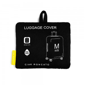 CIAK RONCATO 402.802.01 Medium Κάλυμμα Βαλίτσας Μαύρο Είδη ταξιδιού