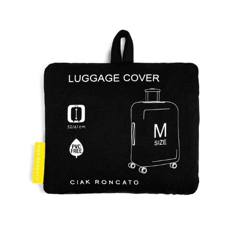 CIAK RONCATO 402.802.01 Medium Κάλυμμα Βαλίτσας Μαύρο CIAK RONCATO