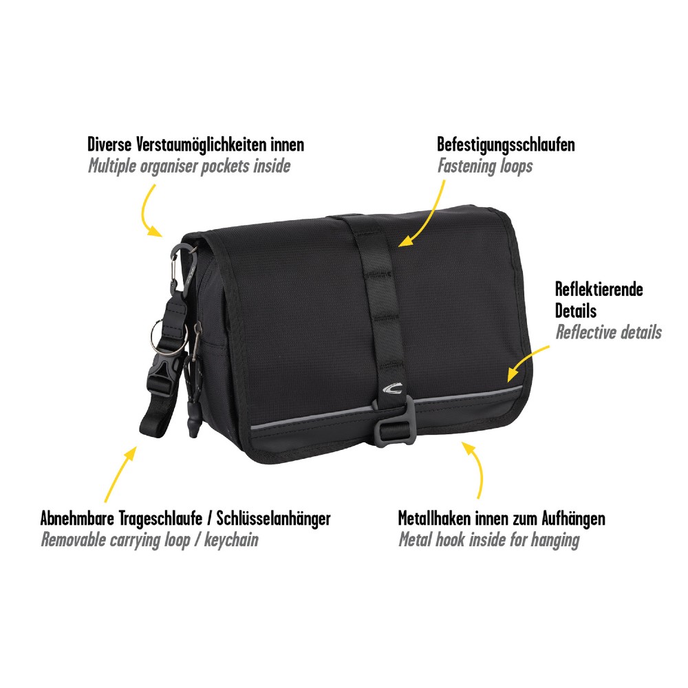 Camel Active 407-401-60 CONNECT Νεσεσέρ Ταξιδιού Μαύρο Travel Items