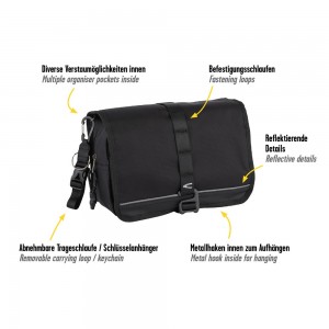 Camel Active 407-401-60 CONNECT Νεσεσέρ Ταξιδιού Μαύρο Travel Items