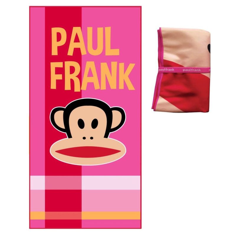 Paul Frank 4949 Πετσέτα Θαλάσσης Microfiber Ροζ Paul Frank