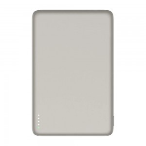 Valenta 588874 Powerbank MagSafe Ultra Slim 5.000 mAh Natural Ασημί Αξεσουάρ